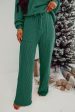 Evergreen JOLLY Corded Long Sleeve Top and Pockets Pants Set For Discount