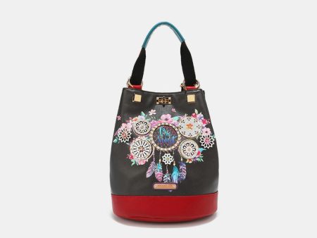 Nicole Lee USA Multifunctional Bucket Bag Backpack on Sale