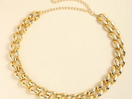 1  Width Acrylic Curb Chain Belt Cheap