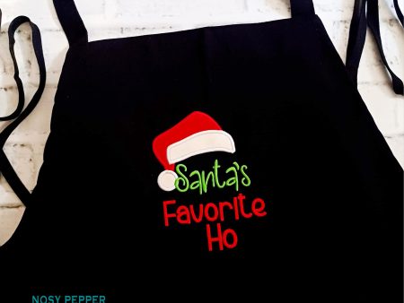 Santa s Favorite Ho applique machine embroidery design (4 sizes included) DIGITAL DOWNLOAD Online