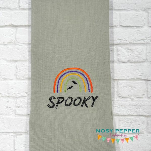 Spooky machine embroidery design (4 sizes included) DIGITAL DOWNLOAD Hot on Sale