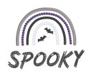 Spooky machine embroidery design (4 sizes included) DIGITAL DOWNLOAD Hot on Sale