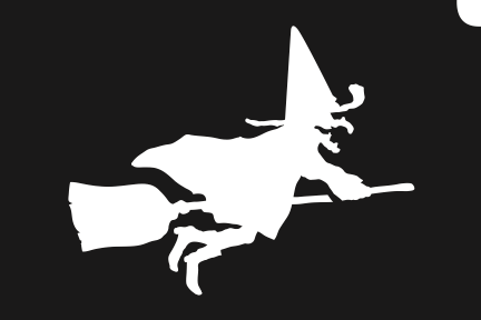 Glitter Tattoo Stencil Halloween 14 So Spooktacular Wicked Witch - 5 pack Online now