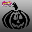 Glitter Tattoo Stencil Scary Pumpkin Face - 5 Pack Online Sale